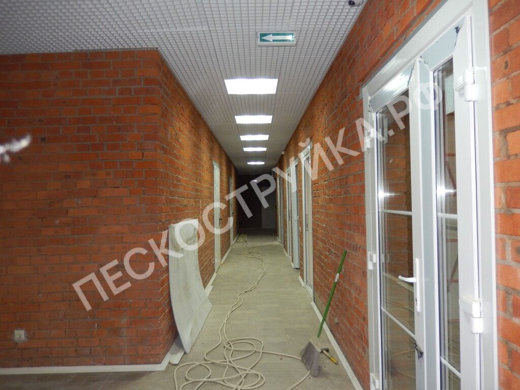 пескоструйная обработка кирпичных поверхностей от остатков раствора
