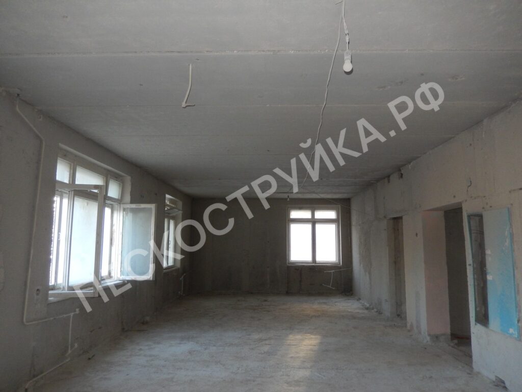 пескоструйная обработка бетонных поверхностей, очистка от многослойной краски